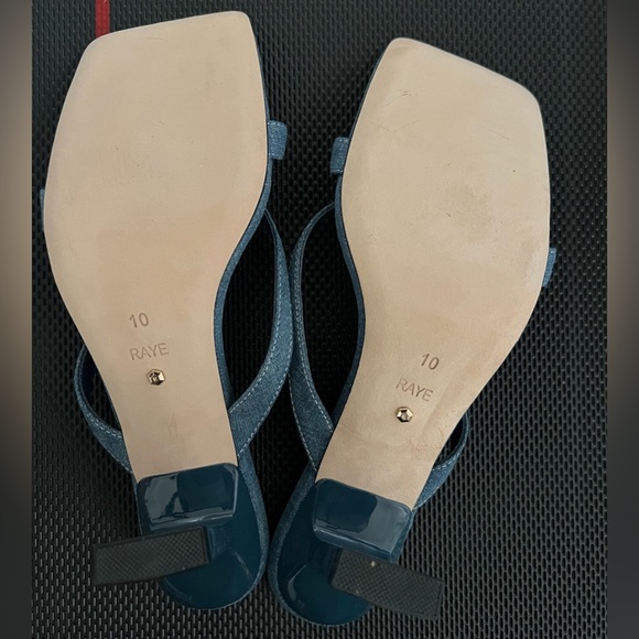 Raye Denim Mule Sandals - Picture 3 of 8